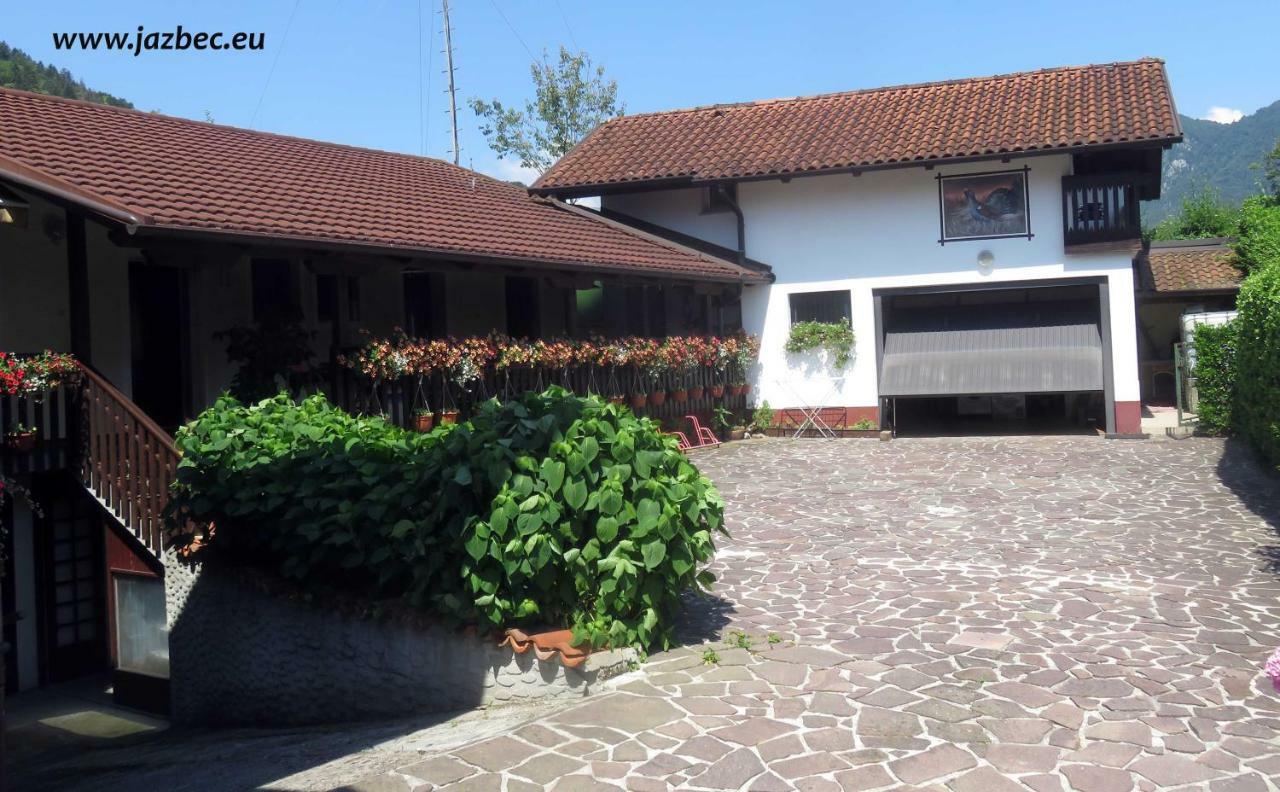 Sobe Jazbec Idrsko Exterior foto